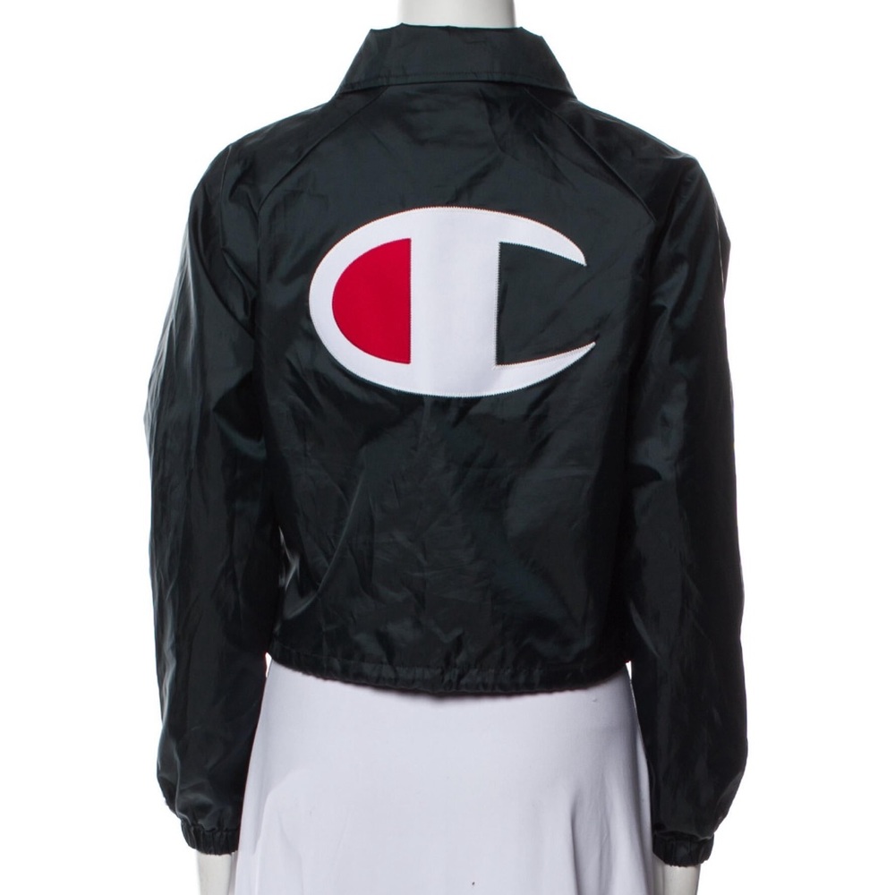 Champion Vintage Style Cropped Windbreaker - Picture 6 of 7